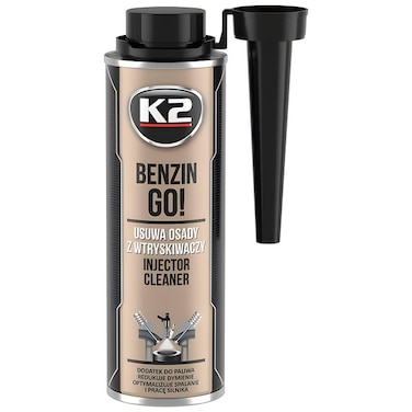 K2 BENZIN GO! Fuel Injector Cleaner &ndash; Removes Deposits, Optimizes Combustion, Reduces Smoke &ndash; 10,000 km Protection








