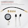 Professional Compression Tester Kit &ndash; 8-Piece Universal Engine Cylinder Pressure Gauge for Cars, Trucks, Motorcycles, ATVs, Boats &amp; More

