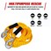 Heavy-Duty Emergency Tow Rope, 4 Meter, 3 Ton Capacity with Metal Hooks &ndash; Multipurpose Vehicle Recovery Strap for Cars, SUVs, and Pickups







