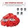 Heavy-Duty Elastic Tow Rope, 4M 4-Ton Capacity with Metal Hooks &ndash; Stretchable Recovery Strap for Cars, SUVs, and Off-Road Vehicles







