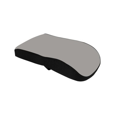 وسادة مسند ذراع السيارة العالمية - غطاء وحدة التحكم المركزية من إسفنج الذاكرة لسيارات الدفع الرباعي والسيدان والشاحنات وسيارات الجيب (رمادي)