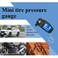 مقياس ضغط الإطارات الرقمي من سفاري بشاشة LCD وسلسلة مفاتيح - TG-50 - لإطارات السيارات والدراجات النارية والدراجات الهوائية والشاحنات
