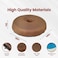 Orthopedic Donut Seat Cushion with Gel Memory Foam &ndash; 18 x 14 x 3 inch, Tailbone and Hemorrhoid Pain Relief, Anti-Slip, Washable Cover &ndash; for Home, Car, Office, Wheelchair (Brown)
