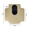 Universal Car Armrest Storage Box with Dual Cup Holder   PU Leather Console Side Organizer   Beige   32x20x12cm








