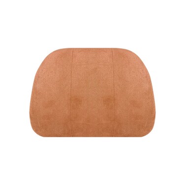 وسادة رقبة سيارة عالمية من إسفنج الذاكرة - وسادة مسند رأس مريحة للسائق والركاب، لون بني، 28×22 سم