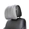Universal Memory Foam Car Neck Pillow &ndash; Ergonomic Headrest Cushion for Driver and Passenger, Grey, 28x22 cm
