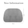 Universal Memory Foam Car Neck Pillow &ndash; Ergonomic Headrest Cushion for Driver and Passenger, Grey, 28x22 cm

