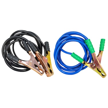 Heavy Duty Car Battery Booster Jumper Cables with Copper Clamps, PVC Insulation, for Cars, Trucks, Motorcycles, Boats, and Forklifts

