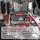 SPIDER GF-101 12V Car Jump Starter Power Bank Kit with Emergency Light, EC5 Cable, 15V DC Charging Adapter, USB Ports, and Carry Case
