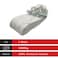 3XR Towing Rope 5M 10000kg Heavy Duty Tow Strap with Shackles for Car SUV Truck Emergency Recovery