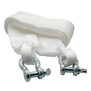 3XR Towing Rope 5M 10000kg Heavy Duty Tow Strap with Shackles for Car SUV Truck Emergency Recovery