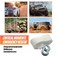 3XR Tow Strap 5M 5000kg Nylon Recovery Rope with Hooks for Car SUV Emergency Towing Use
