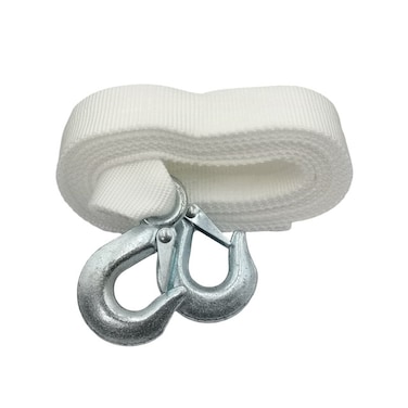 3XR Tow Strap 5M 5000kg Nylon Recovery Rope with Hooks for Car SUV Emergency Towing Use
