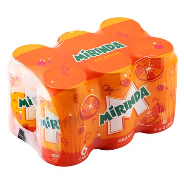 Miranda - Orange Can 315ml x6