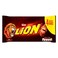 Nestle Lion Crispy Milk Chocolate Bars With Caramel 4 Pieces 120g