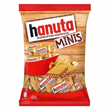 Hanuta Minis Chocolate Hazelnut Wafers 200g