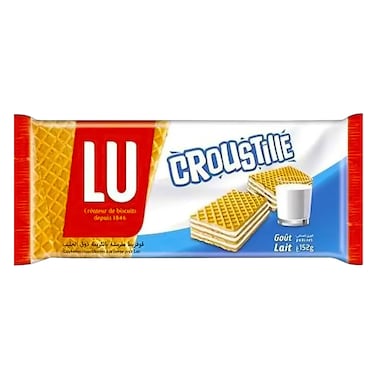 لو ويفر كروستيل بكريمة بنكهة الحليب 152 جرام