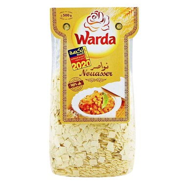 وردة - نواصر، عجينة مربعة صغيرة 500 جرام