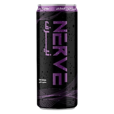 Nerve Soft Drink, Mixed Berry Flavor 250ml