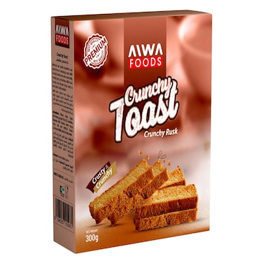 أيوا فودز خبز محمص مقرمش، بسكويت مقرمش 300 جرام