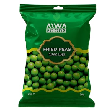 Aiwa Foods Fried Peas Snack Pouch 30g