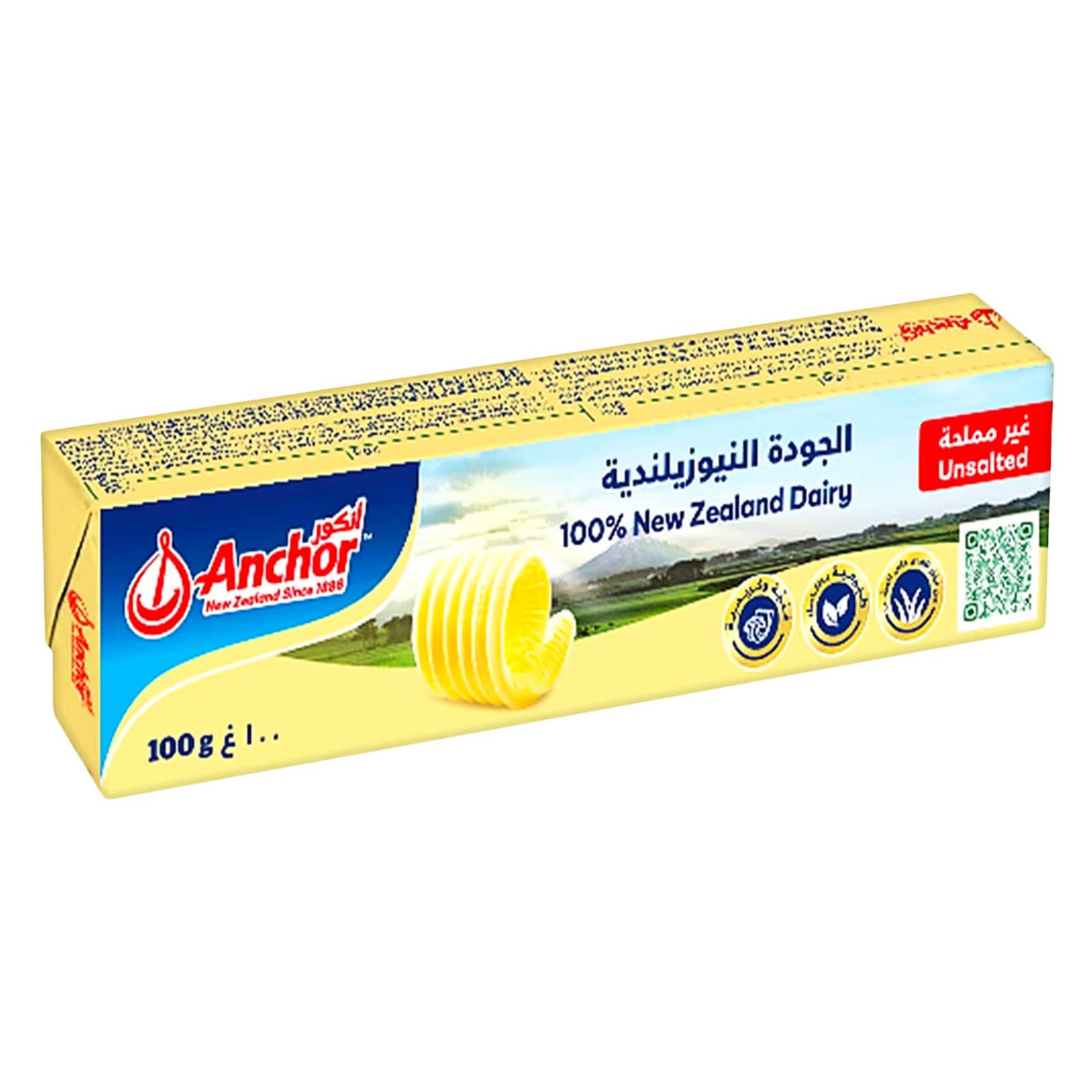 أنكور زبدة غير مملحة 100 جرام