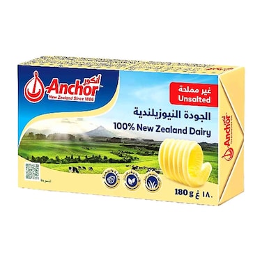 Anchor Unsalted Butter 180g