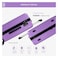 Eagle Express Fusion Orchid Hard Trolley Set 3PCS (20", 24", 28")