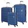 American Tourister Tracker Hard Luggage Set 3 Pieces Blue