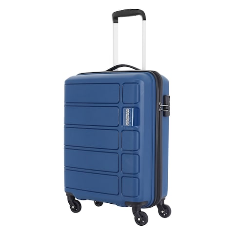 Buy American Tourister Tracker Hard Luggage 56cm Blue Online