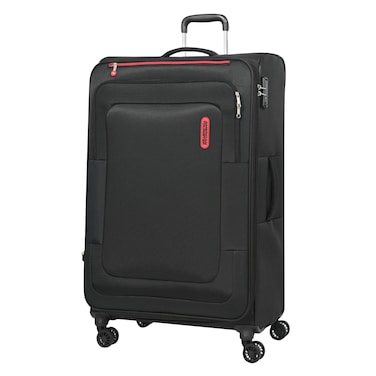 American Tourister Duncan Spinner 2 Wheel Luggage Trolley Black 83cm