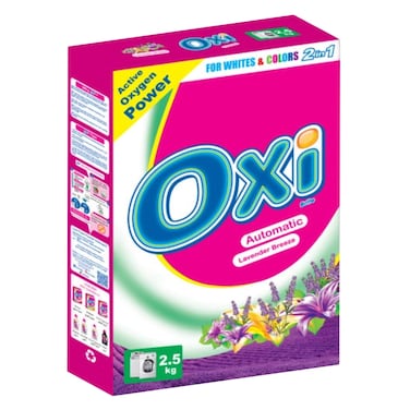 Oxi Brite High Suds Lavender Detergent Powder 2.5kg