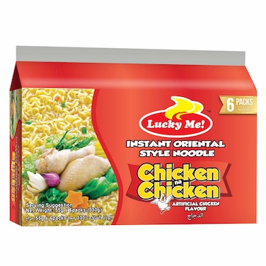 Lucky Me! Instant Chicken Noodle 55g X6