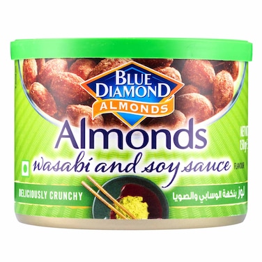 Blue Diamond Almonds Wasabi &amp; Soy Sauce Flavored Almonds 150g