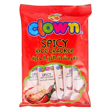 Clown Spicy Rice Crackers 88.2g