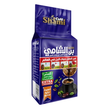 بن الشامي – قهوة تركية فاخرة بإكسترا هال أخضر – 180 جرام


