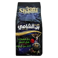 بن الشامي - قهوة تركية مطحونة مع خلاصة الهيل الأزرق 450 جرام