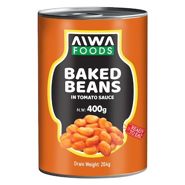 Aiwa Foods Baked Beans in Tomato Sauce 400g