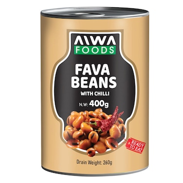 Aiwa Foods Fava Beans with Chilli 400g