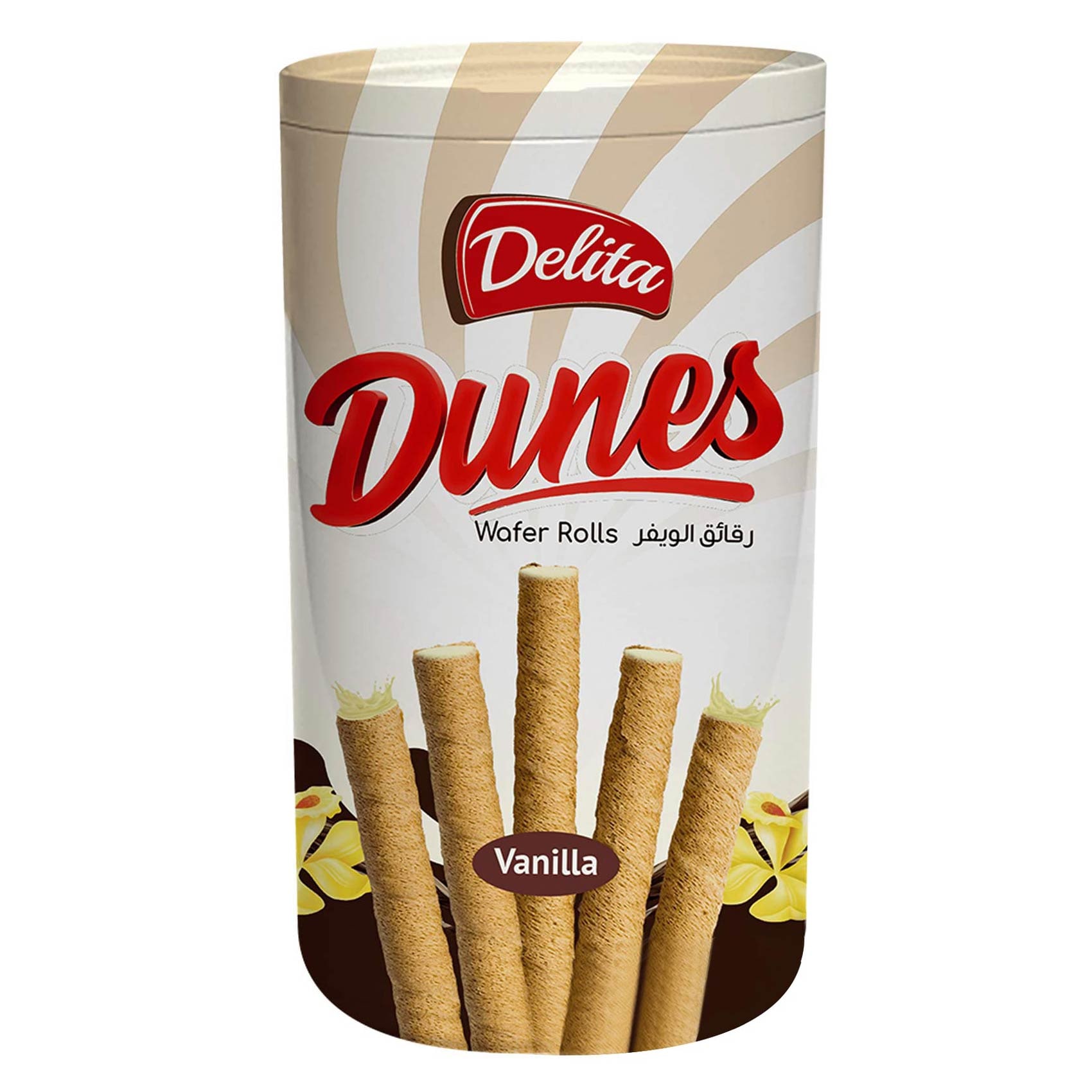Delita Dunes - Vanilla Wafer Rolls 250g