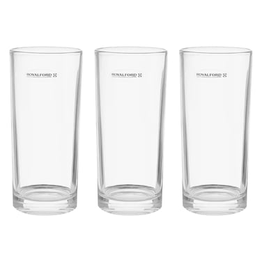 رويال فورد – طقم أكواب زجاجية – 3 قطع