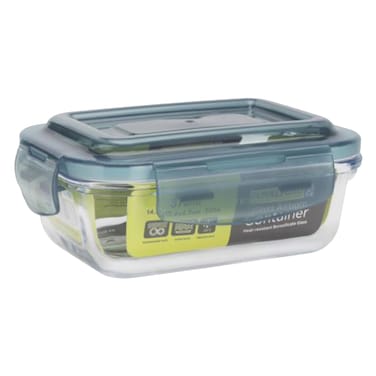 Royalford Glass Food Saver Container 370ml
