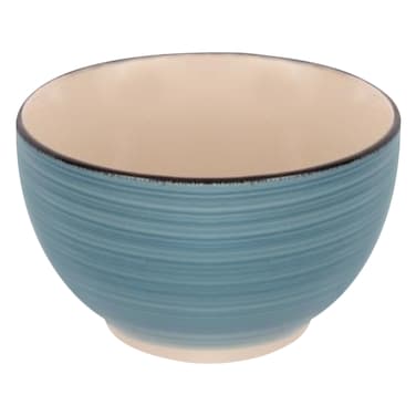 Royalford Stoneware Blue Bowl 10.5 Inch
