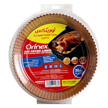 أورينيكس – ورق القلية الهوائية دائري – 30 قطعة