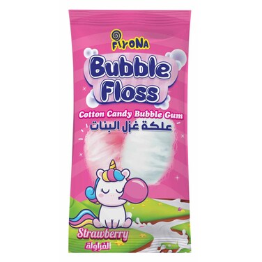 BUBBLE FLOSS STRAWBERRY 12G