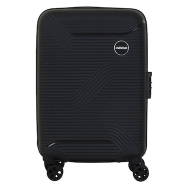American Tourister Maxplus Hard Luggage 55cm Black