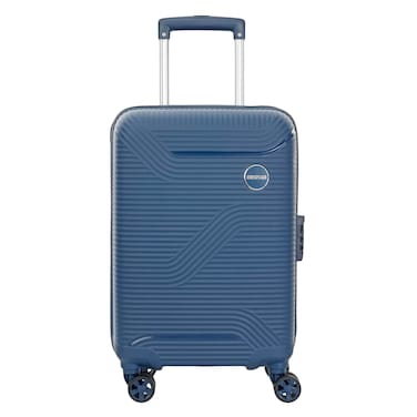 American Tourister Maxplus Hard Luggage 55cm Blue