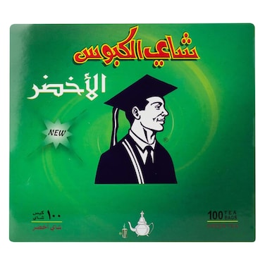 الكبوس أكياس شاي أخضر 100 جرام