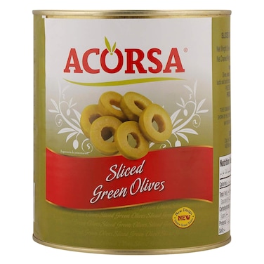 Acorsa Sliced Green Olives 1560g