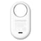Samsung SmartTag2 Bluetooth + Uwb, Ip67 Water And Dust Resistant, Findable Via App, 1.5 Year Battery Life 1 Pack White